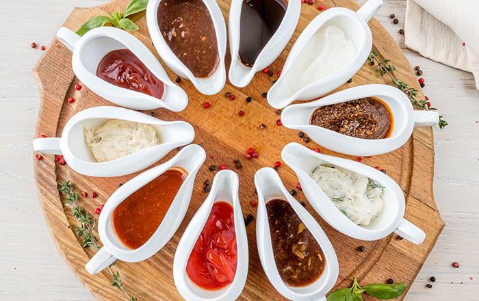 أنواع صلصات الأكل الصيني