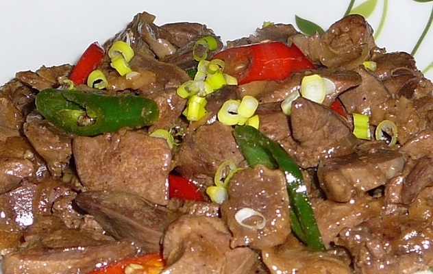 طريقة تحضير الكبدة والقوانص